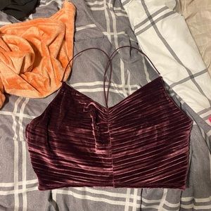 cute dressy cropped tank